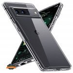 Wholesale Clear Armor Hybrid Transparent Case for Google Pixel 7a (Clear)